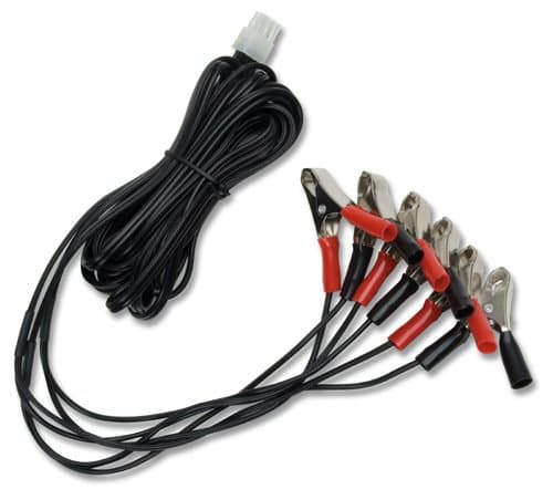 PulseTech RediPulse PRO-12 Replacement Module with Three 72" Long Cables and Battery Clips for The PRO-12 and PRO-12-RP