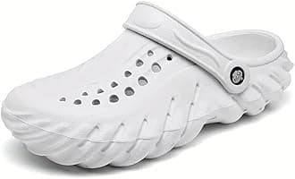 Kraasa Extra Soft Men's Classic Casual Sports Clogs/Sandals with Adjustable Back Strap for Adult | Comfortable & Lightweight| Stylish & Anti-Skid| Waterproof & Everyday Use Mules for Gents/Boys