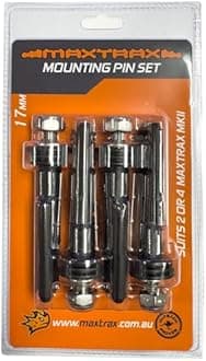 MAXTRAX - Set of mounting pins 17 mm, for Maxtrax MKII, Lite and Mini
