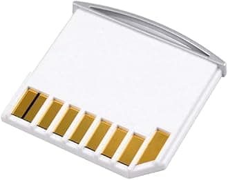 cablecc Micro SD TF to SD Card Kit Mini Adaptor for Extra Storage Air/Pro/Retina White