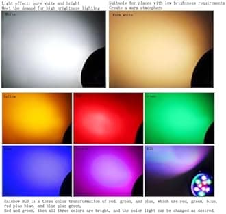 Tree Holding Light - Outdoor Landscape Lights, IP65 Outdoor Waterproof Tree Lighting Lights, AC220V RGB Landscape Garden Tree Lighting, Outdoor LED Surrounding Colored Hoop Tree Spotlight(RGB,5PCS(60W