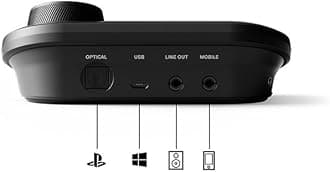 SteelSeries Arctis Pro + GameDAC Gaming Headset - Certified Hi-Res Audio System for PS4 and PC