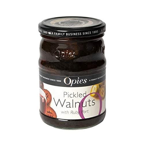 Opies Pickled Walnuts with Ruby Port 370g