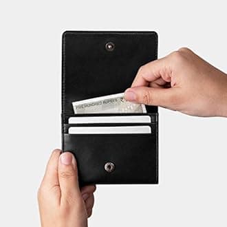 DailyObjects Flip Top Leather Card Wallet for Women, Multicolour, Lush Midnight, Floral, Modern, Sports, Flip Top Design