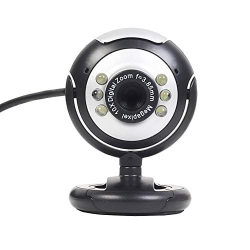 TraderPlus HD Webcam 720p Computer Camera Skype Web Cam with Mic for Widescreen Video Calling and Recording