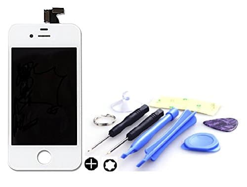 Mimi LCD Display Touch Screen Assembly Replacement for iPhone 4S + Tools
