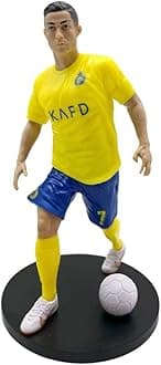 Mayatra's Football Player Figure - Premium Sports Action Figure for Fans, Kids, and Collectors - Detailed Design, Perfect for Display, Gifting (Ronaldo FC)