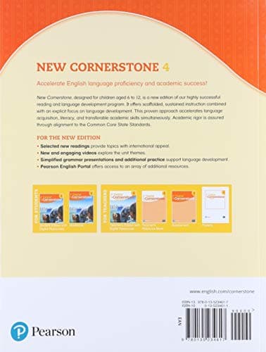 Pearson New Cornerstone Grade 4 Workbook