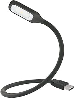 OSRAM Copilot, LED Reading Light Plug, Onyx-USB, Folding Carton (1 Unit), Black