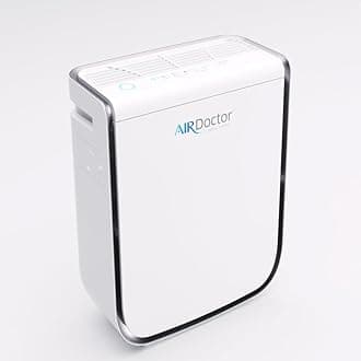 AD2000 4-in-1 Air Purifier for Small & Medium Rooms with UltraHEPA, Carbon & VOC Filters Air Quality Sensor Automatically Adjusts Filtration Removes Particles 100x Smaller Than HEPA Standard