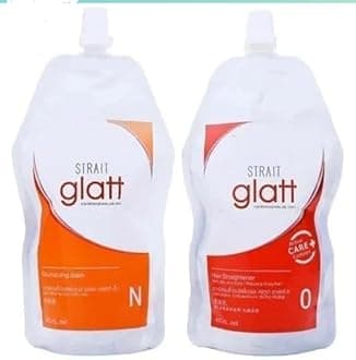 HAIR STRAIGHTENING CREAM (0) 400ml AND NEUTRALIZER (N) 400ml