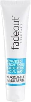 Fade Out Advanced Brightening Facial Wash, Natural Exfoliating Cleanser for Uneven Skin Tone, Clerilys W® & Cucumber Seed Oil – 100ml
