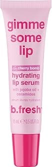 b.fresh Hydrating Lip Serum | Gimme Some Lip - Moisturizing Balm, Repairs Dry, Cracked Lips, Enriched with Jojoba Oil, Cherry Flavored, .5 Fl Oz