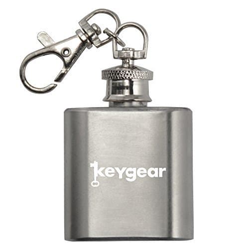 KeyGear Mini Flask, Silver by UST Brands