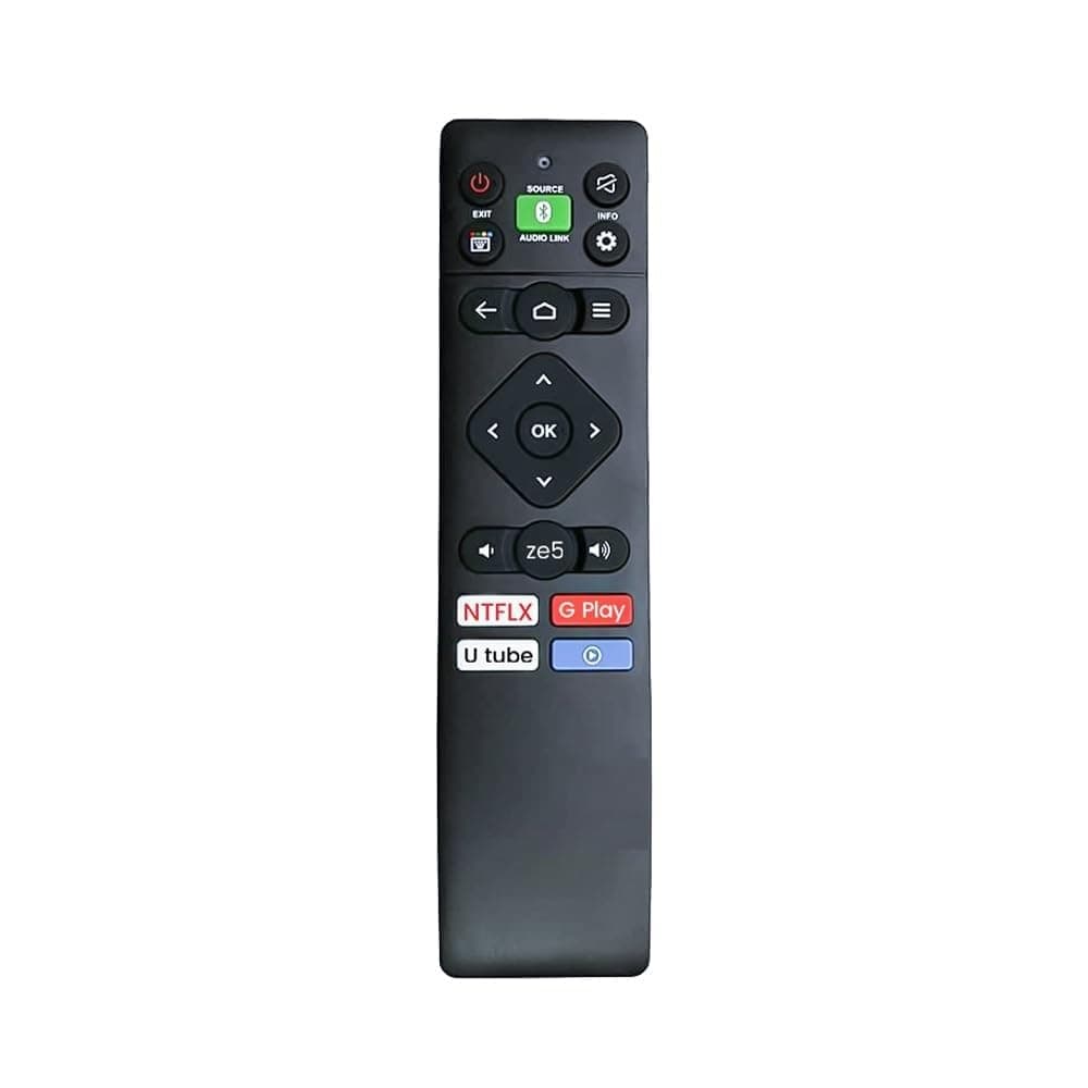 Remote Control Compatible for Panasonic Smart LED TV Remote TH-43LX750DX Non Voice & Google Asst not Supp(Black)