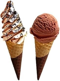 AussieBlends Waffle Ice Cream Cones Bulk For Soft Serve, Gelato, and Scooped ...