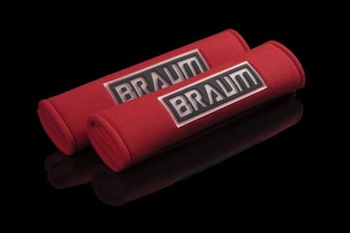 Braun Red 2" Shoulder Pads