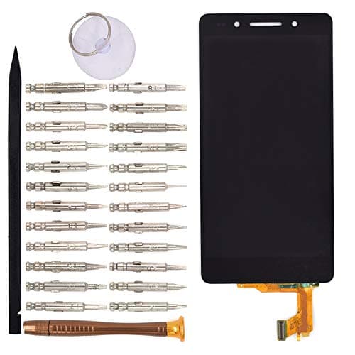 LCD Screen Display with Digitizer Touch Panel Without Bezel Frame for Huawei Honor 7 PLK-AL10 PLK-L01(Black)