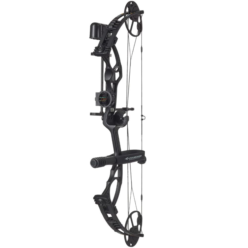 DIAMOND ARCHERY Edge XT Adjustable Accurate Stable Fully Accessorized Versatile Compound Hunting Bow - 50 lbs Draw Weight