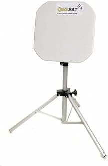QuickSAT EZ65 Easyfind Flat Dish Portable Motorhome Satellite TV System