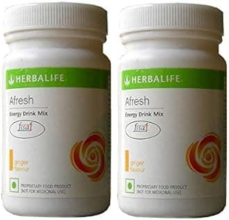 Herbalife Afresh Energy Drink Mix 50g (Pack of 2) (Peach)