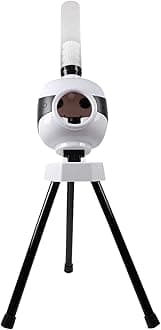 Automatic Badminton Serve Machine,Training Badminton Skills Machine,Transparent Ball Barrel,Stable Tripod,for Beginners, Children, and Other Indoor and Outdoor Practice Badminton.