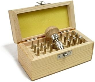 Bezel Stone Setting Burnisher Punch Set - SFC Tools - 25-159