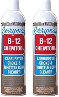Berryman Products 0117 B-12 Chemtool Carburetor, Choke and Throttle Body Cleaner [Not VOC Compliant in Some States], 16-Ounce (117) (Pack of 2)