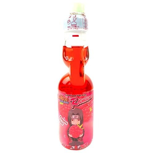 Raspberry Soft Ramune Drink