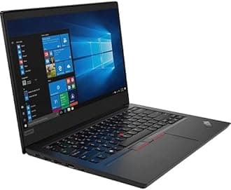 Lenovo ThinkPad E14 Gen 2 14" FHD IPS (16GB RAM, 256GB SSD, AMD 6-Core Ryzen 5-4500U(Beat i7-1165G7)) Business Laptop, Long Battery Life, Anti-Glare, Type-C, Webcam, Win 10 Pro (Renewed)