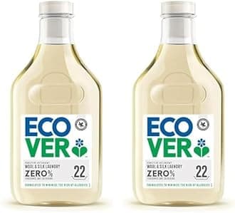 Zero Sensitive Laundry Liquid for Wool and Silk 1 Litre (Pack of 2)