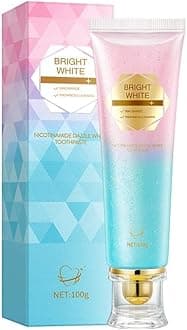 Easilyous Bright White Toothpaste, Niacinamide Whitening Toothpaste, Remove Tooth Stains, Fresh Breath (1)