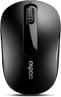RapooM10 Plus 2.4GHz Wireless Optical Mouse Black