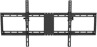 32-85 Inch TV Wall Mount Bracket: Tilt Ultra Slim Fixed TV Mount for LED LCD OLED Plasma TVs with Spirit Level Super Strong 60KG Weight Capacity VESA up to 800 x 400MM