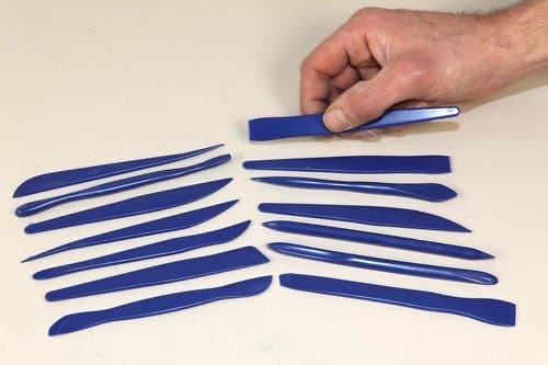 14 Piece Clay Plastic Modelling Set