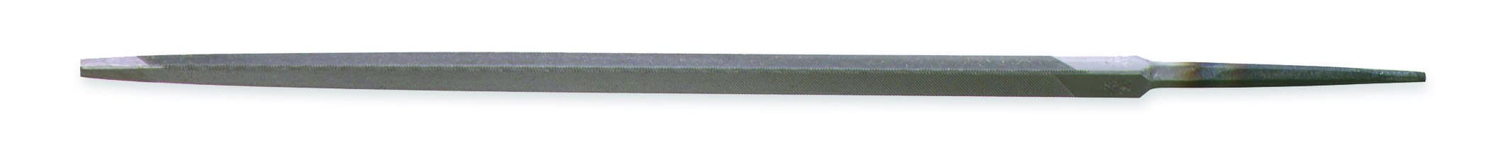 Nicholson Triangular Boxed Extra Slim Taper Saw File - 8" x-slim taper file, Silicon Carbide, Multicolor, Compatible with Metals, Woods, Plastics, Stones
