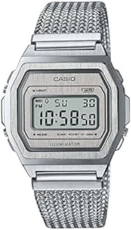 Casio Watch A1000MA-7EF, silver, A1000MA-7EF
