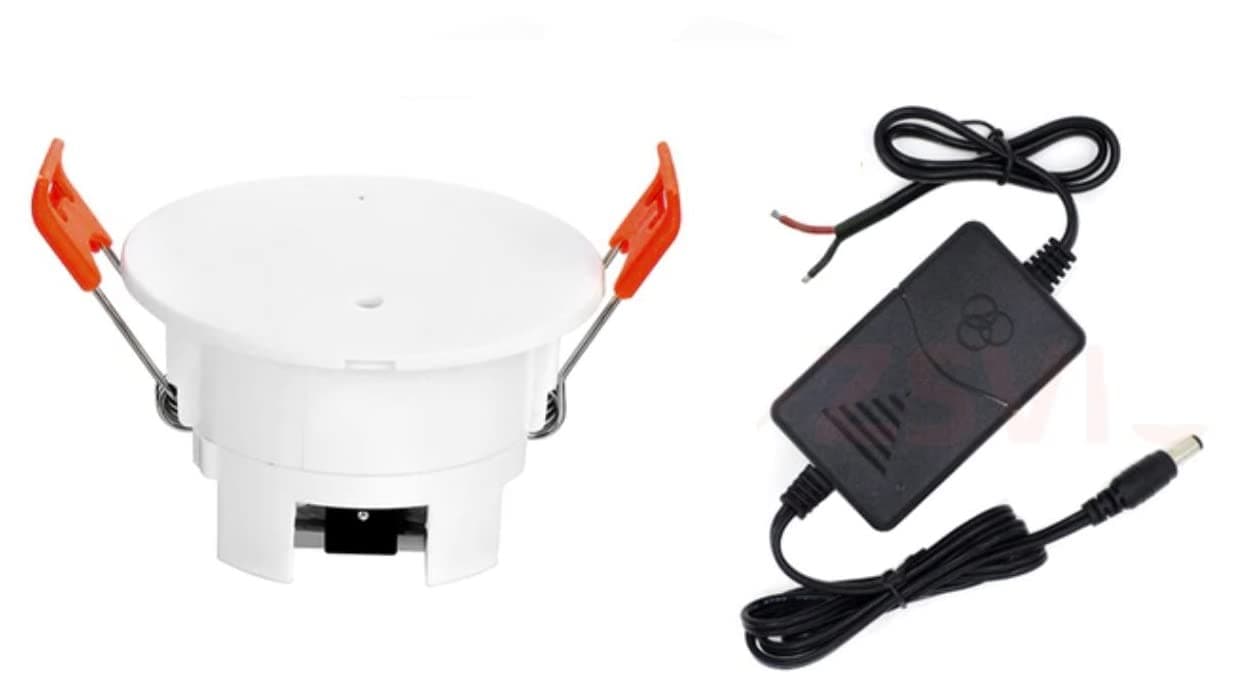 Eazyliv Smart Solutions Tuya Human Presence Sensor Detector Radar Detection Motion Sensor Human Body Sensing Detection Ceiling PIR Hub (Wifi Presence Sensor)