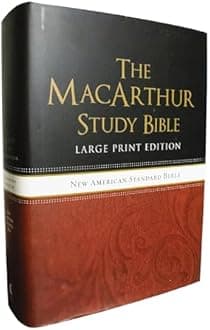 The NASB MacArthur Study Bible, Large Print, Hardcover: Holy Bible, New American Standard Bible