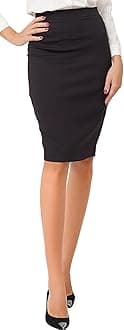 Marycrafts Women's Work Office Business Pencil Skirt