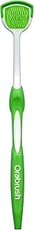 Dentek Orabrush Tongue Cleaner (Colors May Vary) Pack of 2