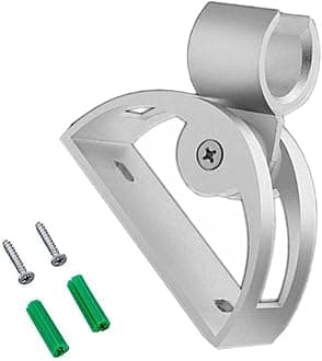 Esforzarse Adjustable Aluminum Shower Wall Mounting Bracket Handheld Showerhead Bidet Sprayer Holder, for Height Adjustment of Shower Head, Heavy Duty Wall Mount Bracket