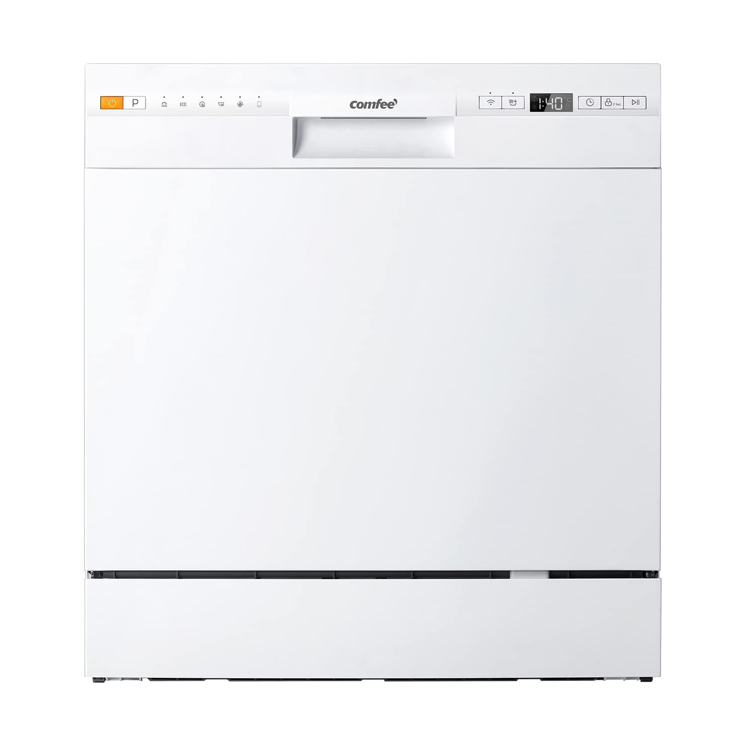 COMFEE' Dishwasher 8 Place Settings with 7 Programs, Super Quiet and Quick, LED Display, Delay Start and WiFi Function APP Control