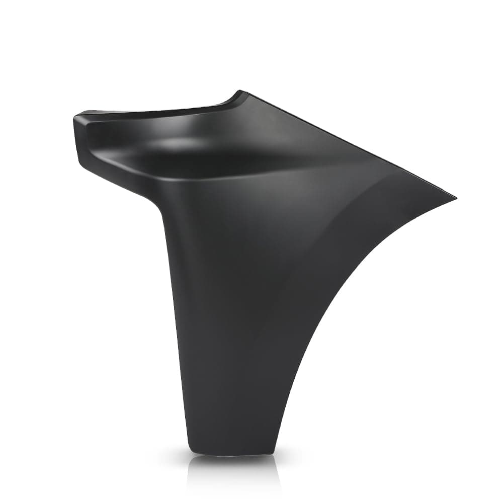 PIT66 Front Bumper End Cap Extension Left Side Compatible with Chevy Silverado 1500 2019-2022 GM1016110 Black