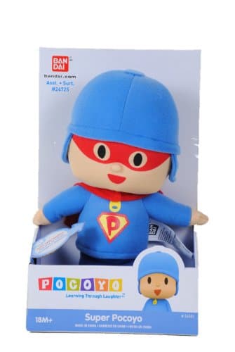 Super Pocoyo 9" Plush (Soft Face!)