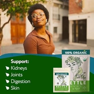 Super Value Pack 5 LB - Organic Stinging Nettle Leaf Tea - Allergy Relief, Fluid Balance - Support Hair, Skin