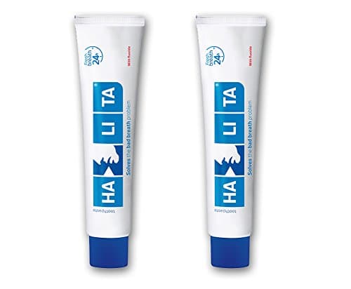 2 Pack Halita Halitosis Toothpaste 75ml