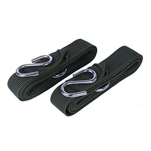 VSAIL Polyester Hammock Straps Includes 2 Locking Snap Hook Carabiners