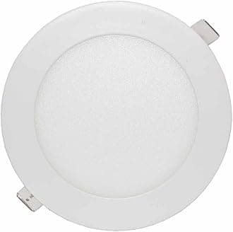 LOWENERGIE 12w LED Round Ceiling Panel Light Recessed Down Lighting, 170mm Dia, 100w Halogen Equivalent (4000k)