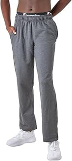 Champion Men's Sweatpants, Fleece, Open-bottom Sweatpants for Men (Reg. Or Big & Tall)